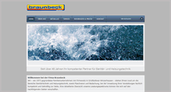 Desktop Screenshot of firma-braunbeck.de